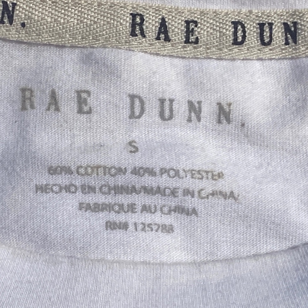 Rae Dunn Mr. Men's White Tee T-Shirt Small Casual Soft Groom Wedding Crewneck - Picture 4 of 6